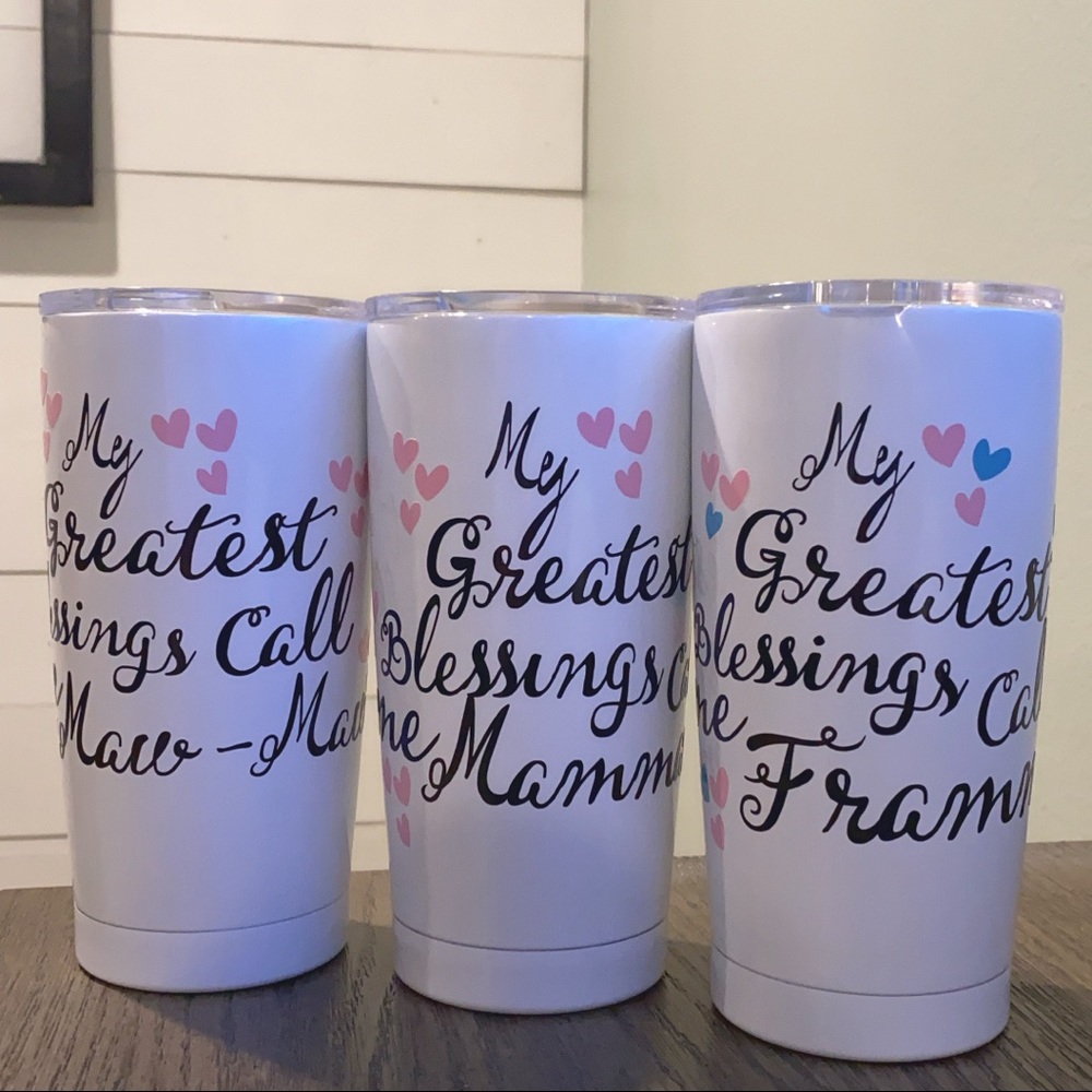 My greatest blessings call me ...